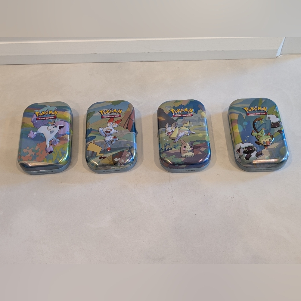 Pokemon TCG- Mini tins only. Designed to take your favorite cards on the go